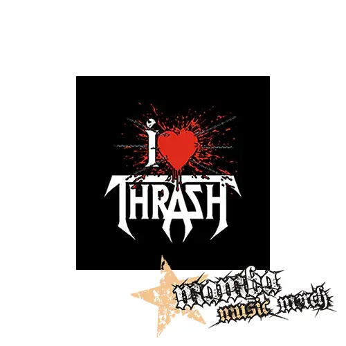 I LOVE THRASH - Podložka pod pohár