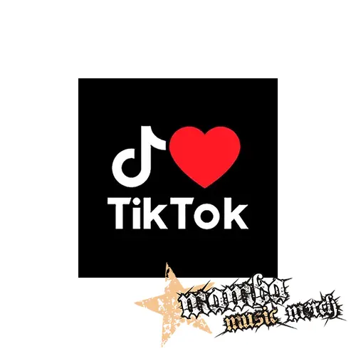 I LOVE TIK TOK - Podložka pod pohár