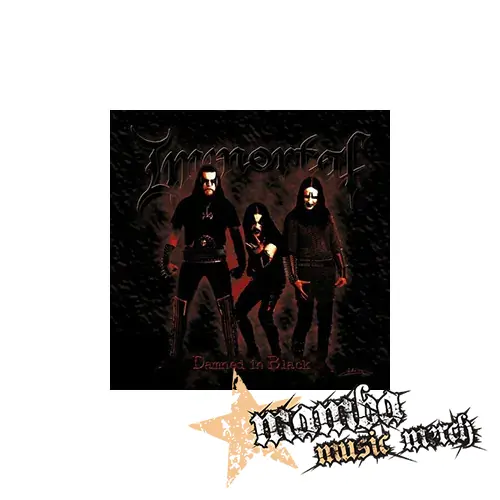 IMMORTAL - Damned In Black - Podložka pod pohár