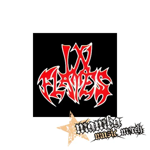 IN FLAMES - Logo Old School - Podložka pod pohár