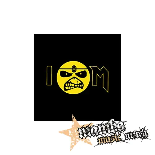 IRON MAIDEN - I Love Iron Maiden Yellow Eddie - Podložka pod pohár