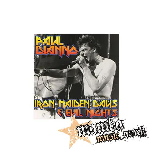 IRON MAIDEN - PAUL DI ANNO - Iron Maiden Days & Evil Nights - Podložka pod pohár