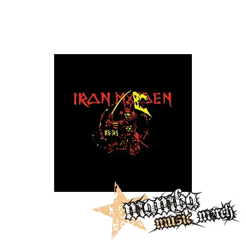 IRON MAIDEN - Red Yellow Senjutsu Samurai - Podložka pod pohár