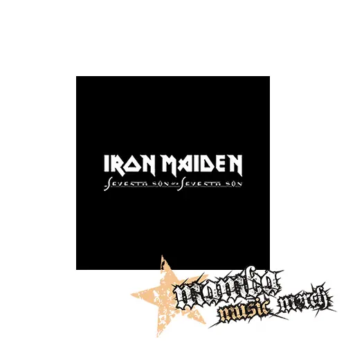 IRON MAIDEN - Seventh Son Of A Seventh Son Logo - Podložka pod pohár