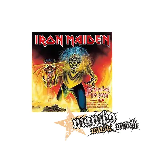 IRON MAIDEN - The Number Of The Beast Single - Podložka pod pohár
