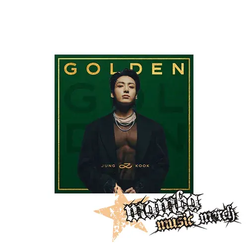 JUNG KOOK - BTS - GOLDEN - Podložka pod pohár
