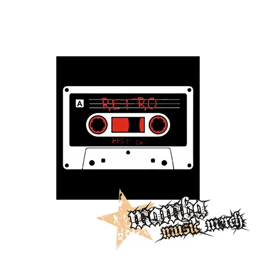 KAZETA RETRO - Podložka pod pohár