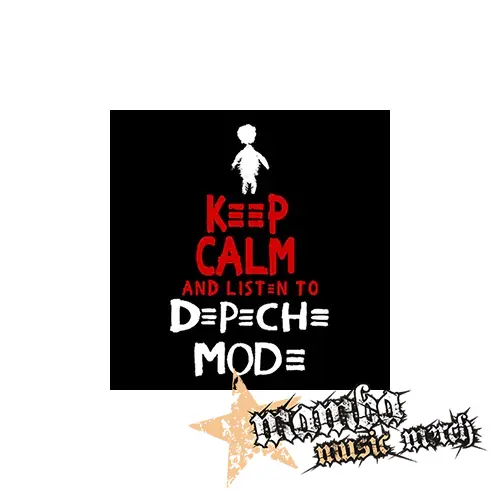 KEEP CALM AND LISTEN TO DEPECHE MODE - Podložka pod pohár