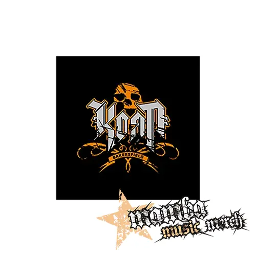 KORN - Logo Crest Bakersfield Orange - Podložka pod pohár