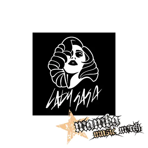 LADY GAGA - Logo & Portrait - Podložka pod pohár