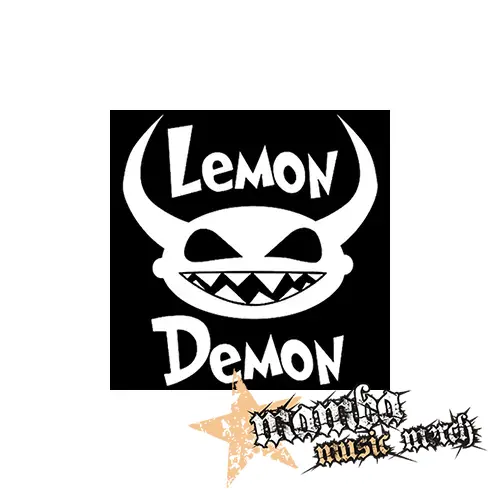 LEMON DEMON - Logo White - Podložka pod pohár