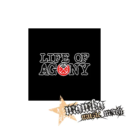 LIFE OF AGONY - Logo - Podložka pod pohár
