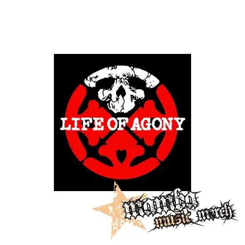 LIFE OF AGONY - Logo Symbol Crest - Podložka pod pohár