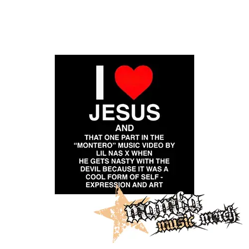 LIL NAS X - I Love Jesus - Podložka pod pohár