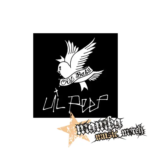LIL PEEP - Logo Cry Baby - Podložka pod pohár