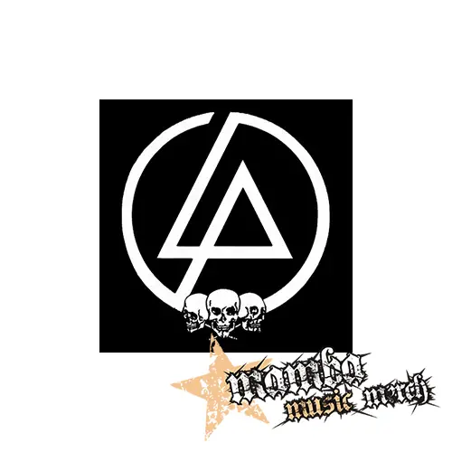 LINKIN PARK - Logo & Skulls - Podložka pod pohár