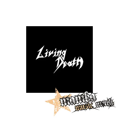 LIVING DEATH - Logo - Podložka pod pohár