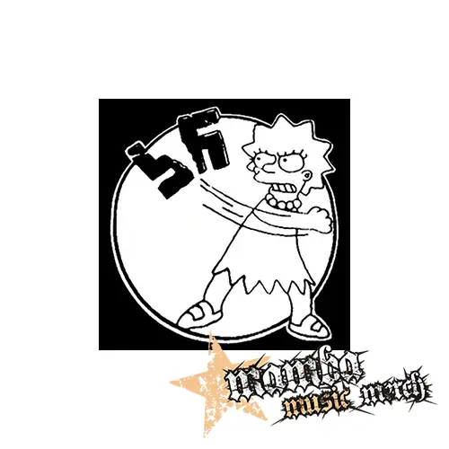 LÍZA SIMPSON - Antifa Motive - Podložka pod pohár