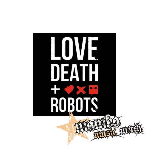 LOVE DEATH ROBOTS - Logo And Crest - Podložka pod pohár
