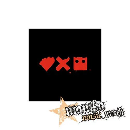 LOVE DEATH ROBOTS - Red Crest Motive 1 - Podložka pod pohár