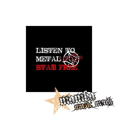 LUNATIC GODS - Listen To Metal Stay Free Motive 2 - Podložka pod pohár