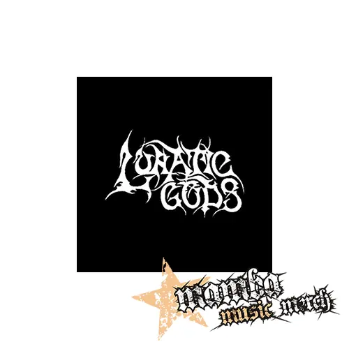 LUNATIC GODS - Logo - Podložka pod pohár
