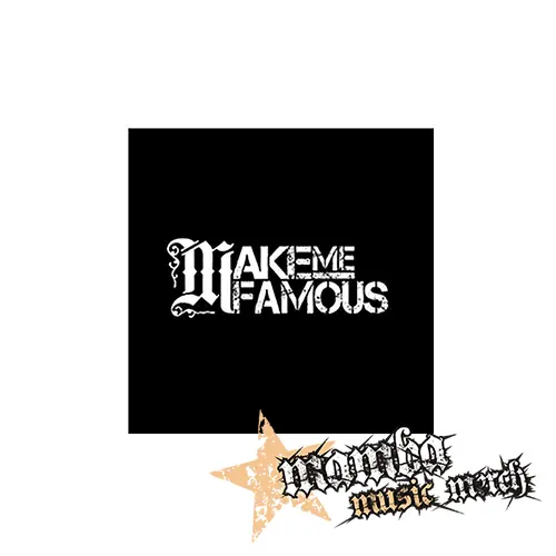 MAKE ME FAMOUS - Logo - Podložka pod pohár