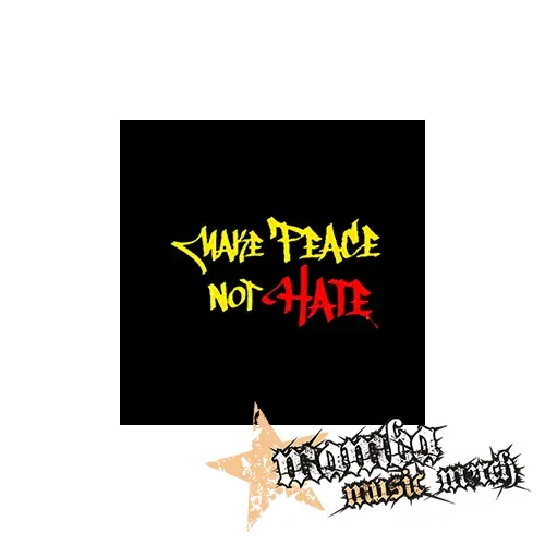 MAKE PEACE NOT HATE - Podložka pod pohár