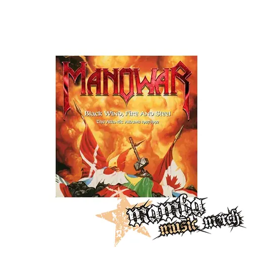 MANOWAR - Black Wind, Fire and Steel - Podložka pod pohár