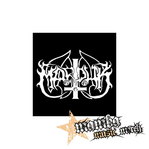 MARDUK - Logo White - Podložka pod pohár