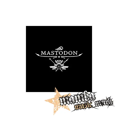 MASTODON - Logo - Podložka pod pohár