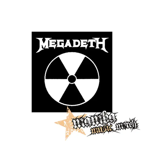 MEGADETH - Radioactivity Logo - Podložka pod pohár