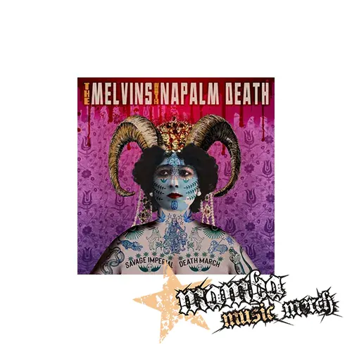 MELVINS a NAPALM DEATH - Tossing Coins Into The Fountain Of Fuck - Podložka pod pohár