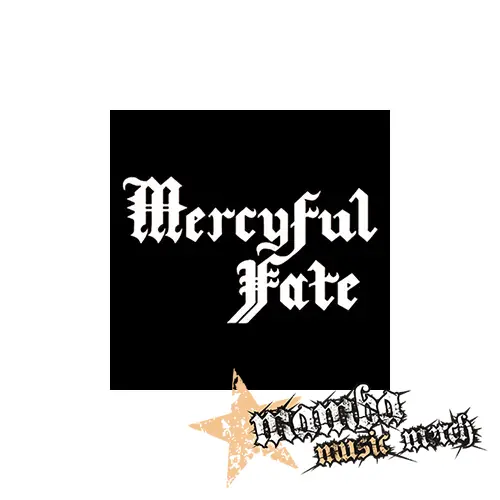 MERCYFUL FATE - Logo White - Podložka pod pohár
