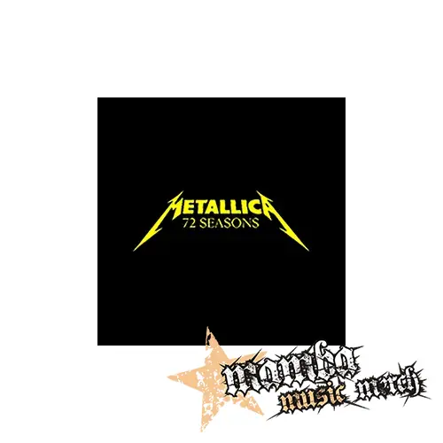 METALLICA - 72 Seasons Logo Yellow - Podložka pod pohár