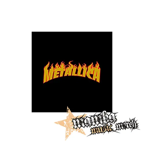 METALLICA - Thrasher Logo Flame - Podložka pod pohár