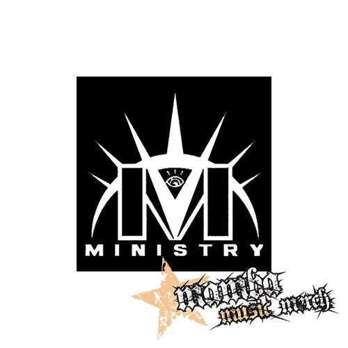MINISTRY - Logo Eyes - Podložka pod pohár