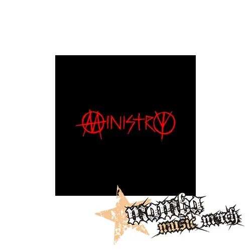 MINISTRY - Red Logo - Podložka pod pohár