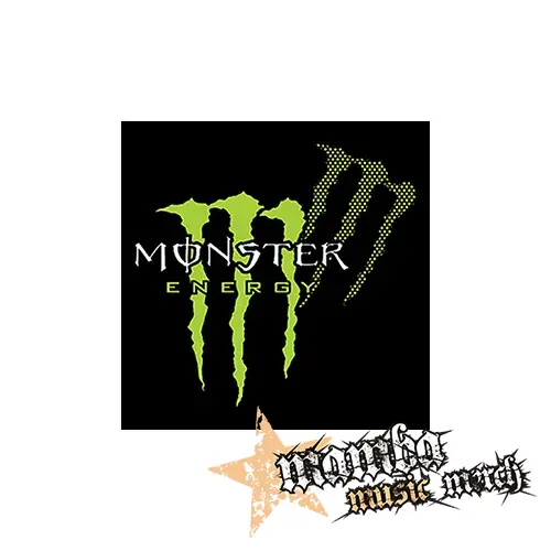 MONSTER ENERGY - Green Logo Honey Bee - Podložka pod pohár