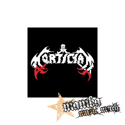 MORTICIAN - Logo Red - Podložka pod pohár