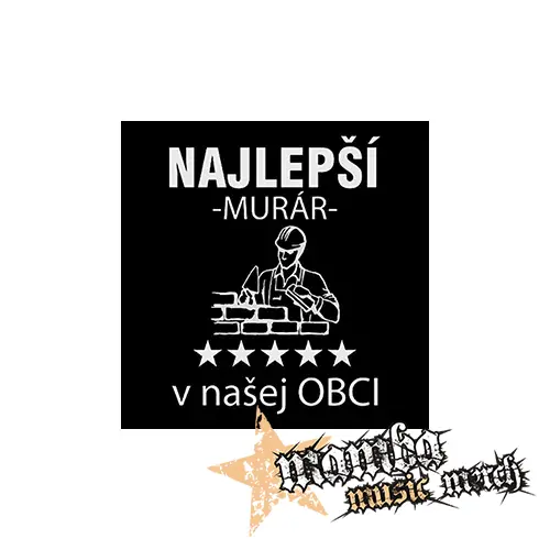 NAJLEPSI MURÁR v OBCI - Podložka pod pohár