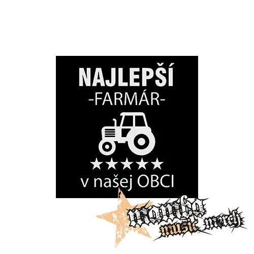 NAJLEPŠÍ FARMÁR v našej OBCI - Podložka pod pohár