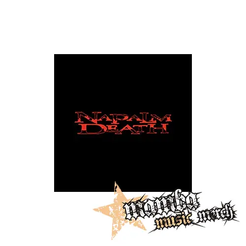 NAPALM DEATH - Red Logo - Podložka pod pohár