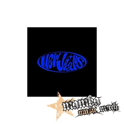 NEWJEANS - Blue Logo - Podložka pod pohár