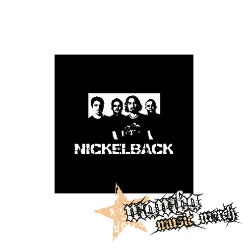 NICKELBACK - Logo & Band - Podložka pod pohár