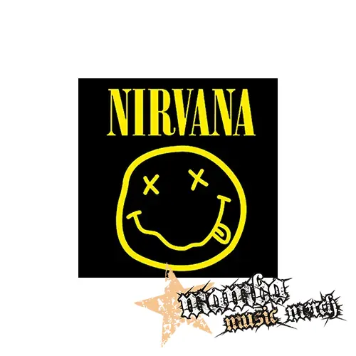 NIRVANA - Big Smile Yellow - Podložka pod pohár