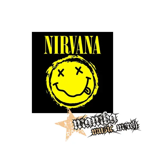 NIRVANA - Grunge Smile - Podložka pod pohár