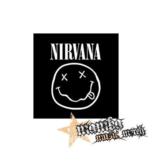 NIRVANA - Logo & Smile - Podložka pod pohár