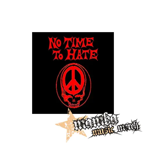 NO TIME TO HATE + PEACE SKULL - Podložka pod pohár