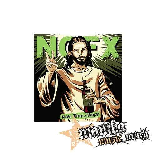 NOFX - Never Trust a Hippy - Podložka pod pohár